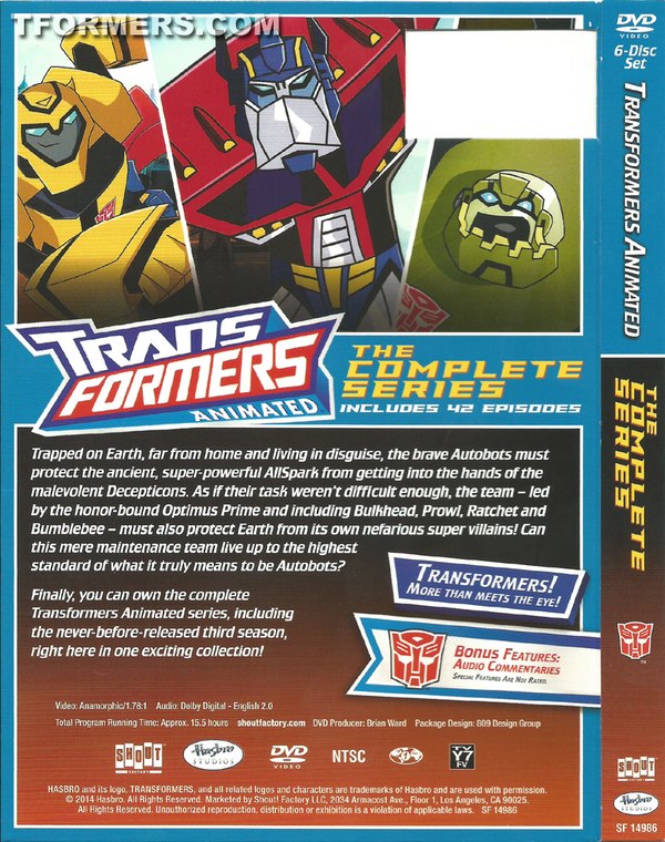 First Look Transformers Animated Complete Series  DVD (11a) (2 of 10)